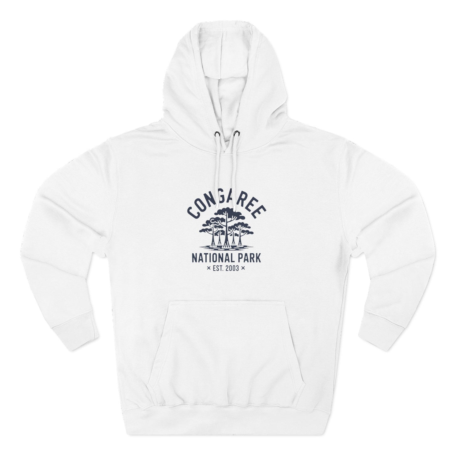 Congaree National Park Fleece Hoodie Cotton Blend