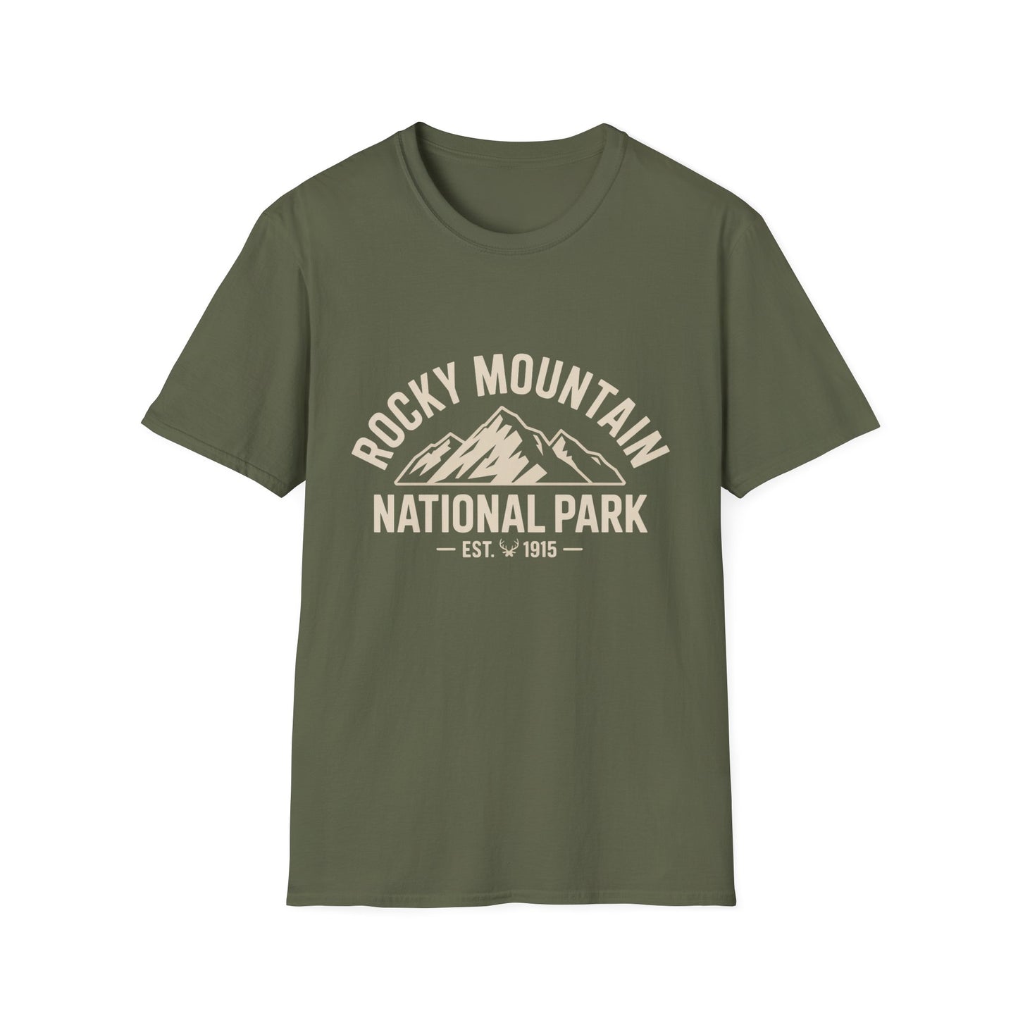 Rocky Mountain National Park T-Shirt - Retro Design