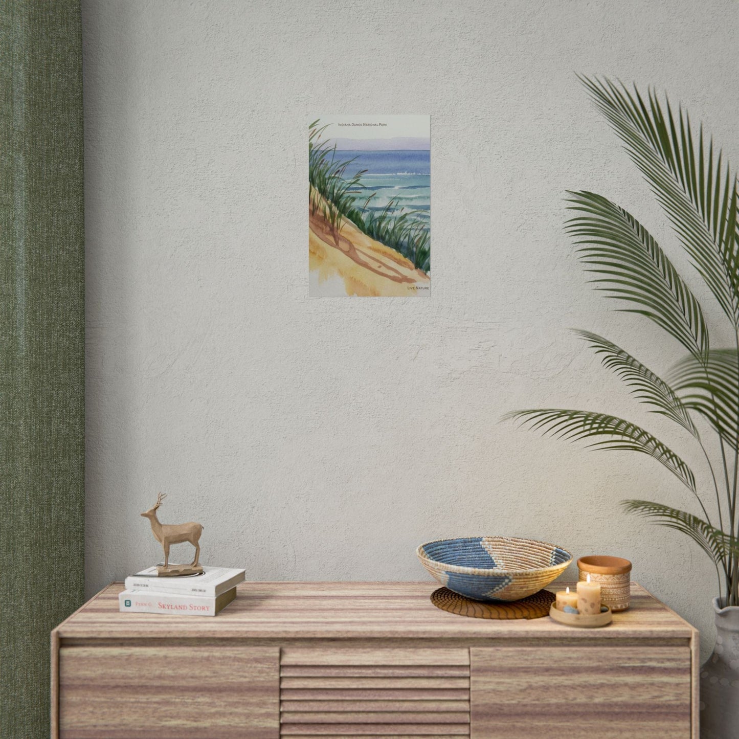 Indiana Dunes National Park Watercolor Print