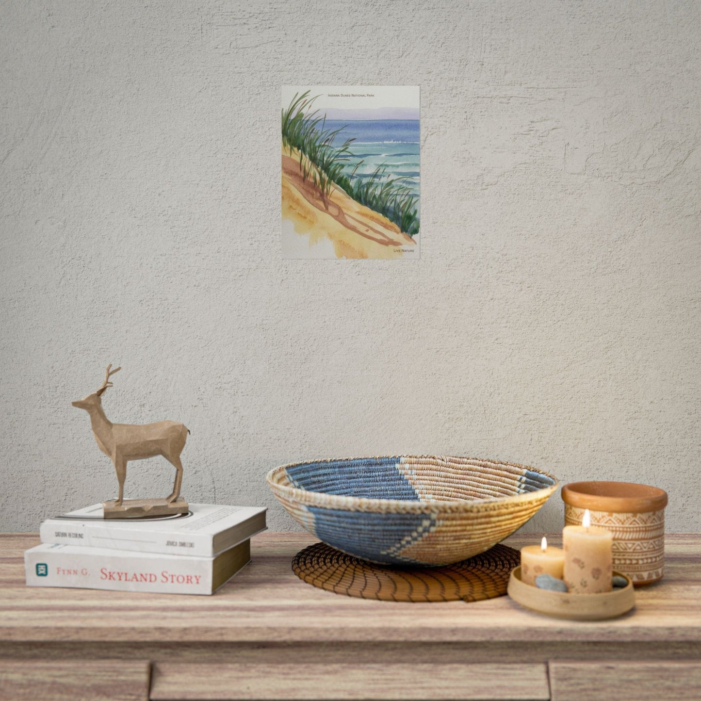 Indiana Dunes National Park Watercolor Print