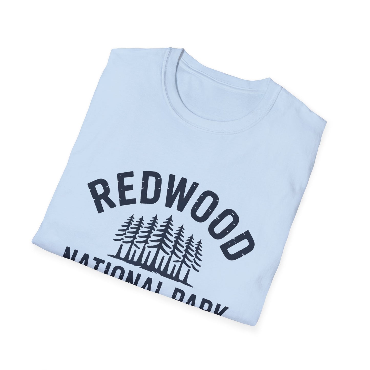 Redwood National Park Graphic T-Shirt - Softstyle White