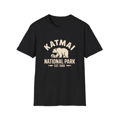 Katmai National Park Bear Graphic Unisex T-Shirt