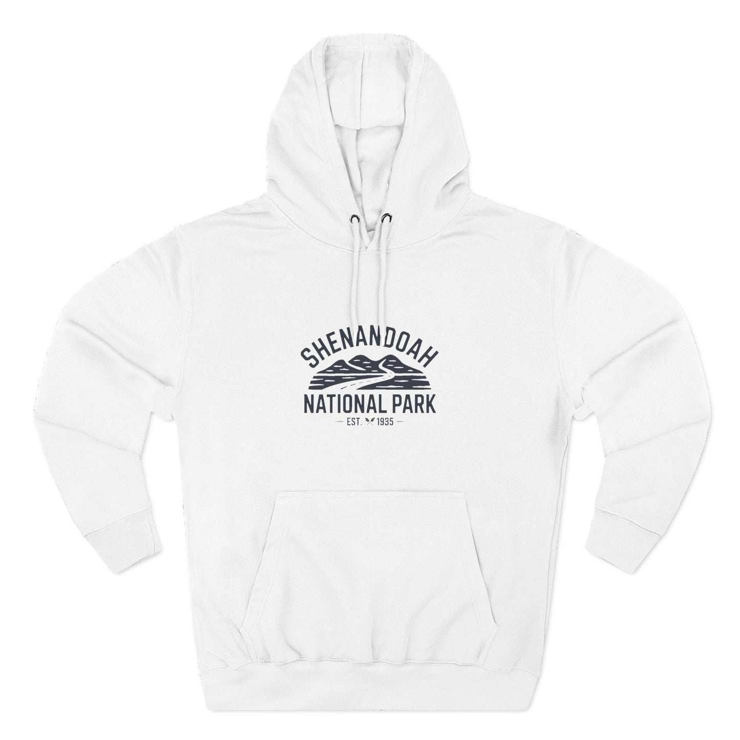 Shenandoah National Park Fleece Hoodie Cotton Blend
