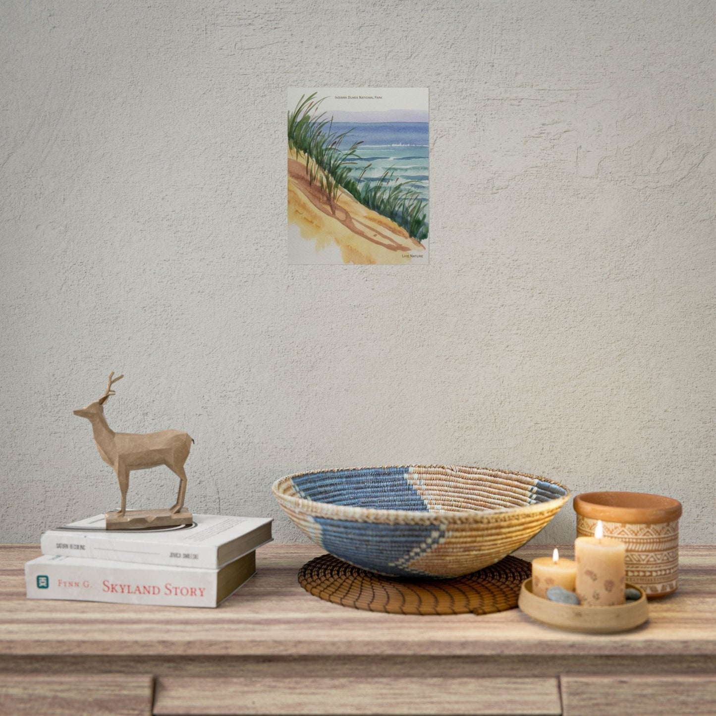 Indiana Dunes National Park Watercolor Print