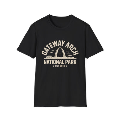 Gateway Arch National Park T-Shirt - Retro Design