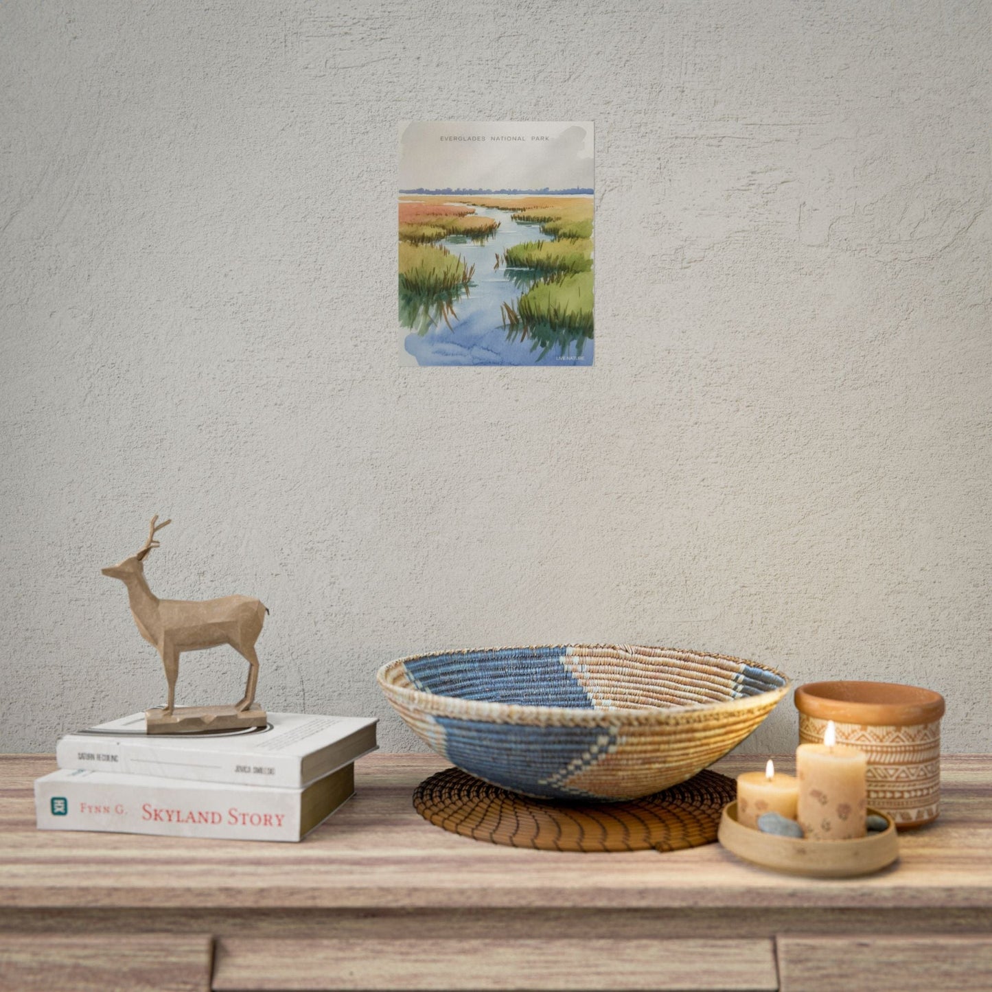 Everglades National Park Watercolor Poster Print