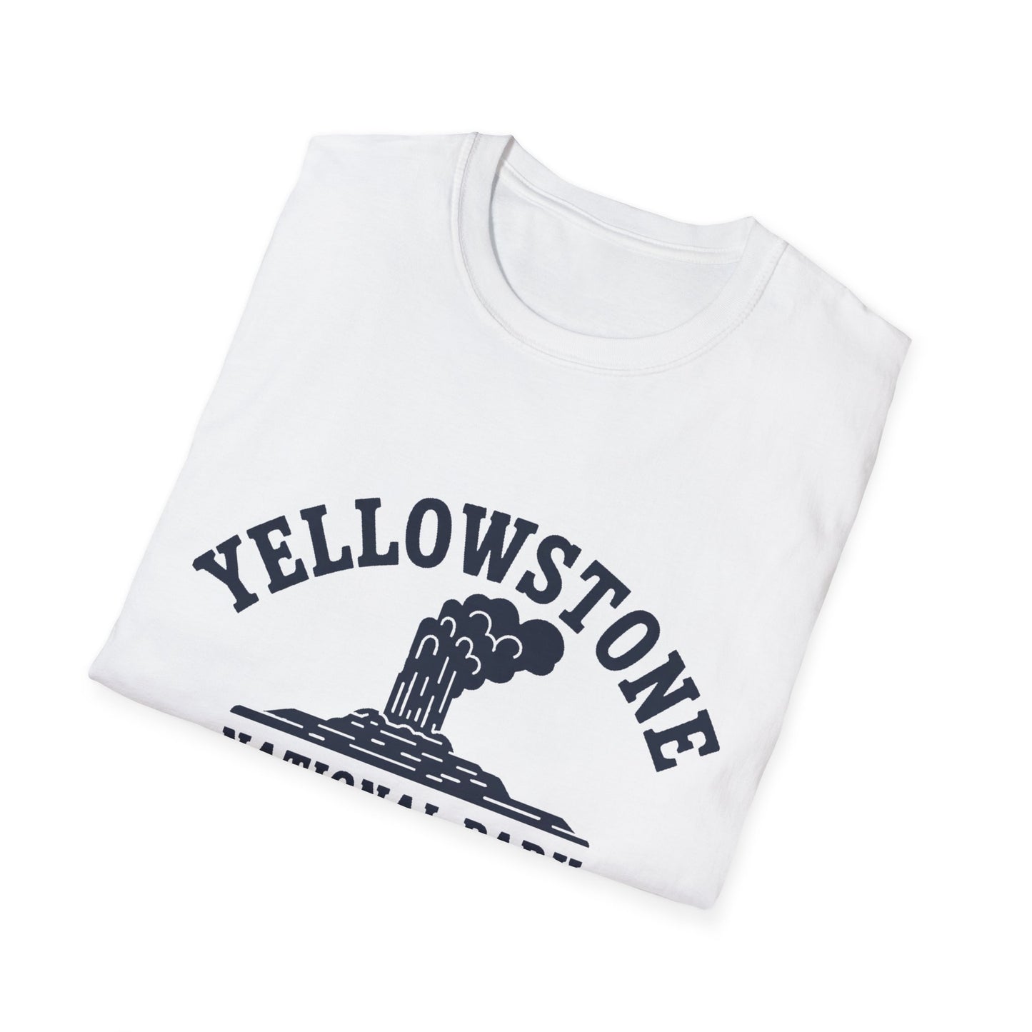 Yellowstone National Park T-Shirt Old Faithful Design
