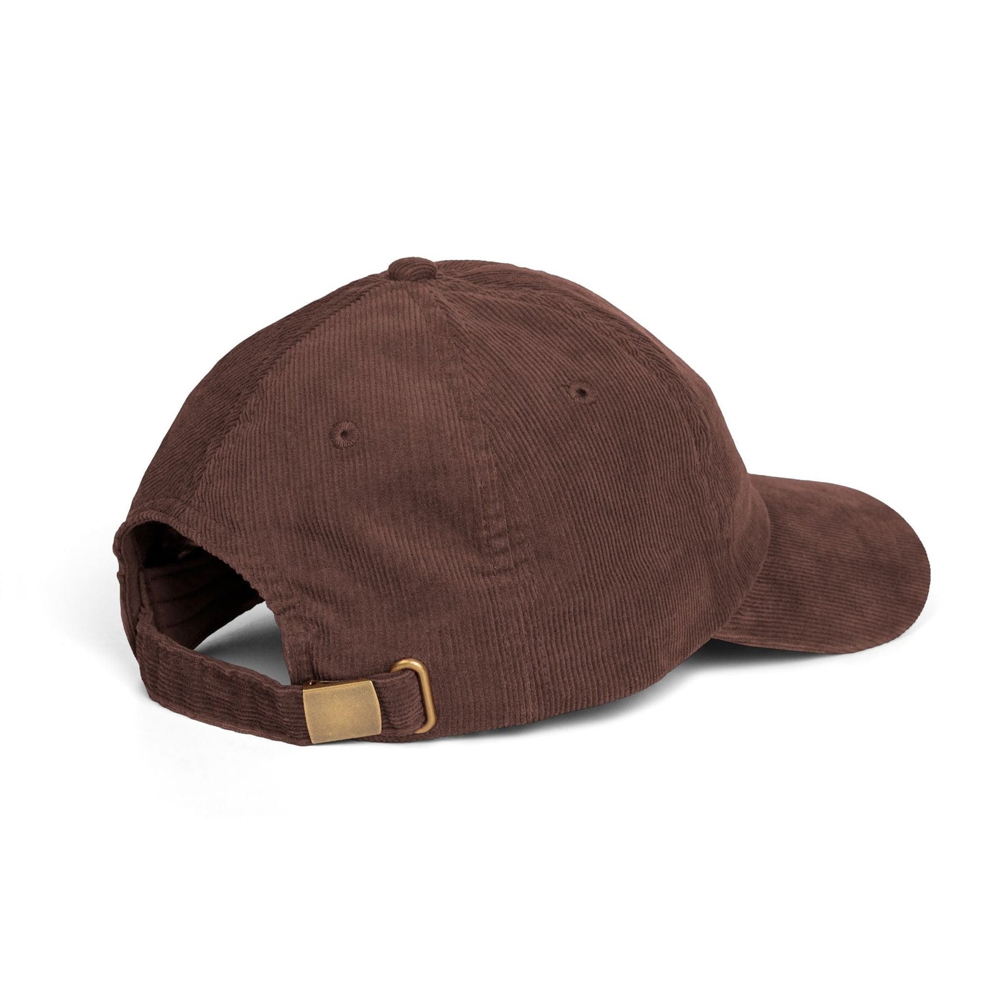 Orca Embroidered Navy Corduroy Baseball Cap