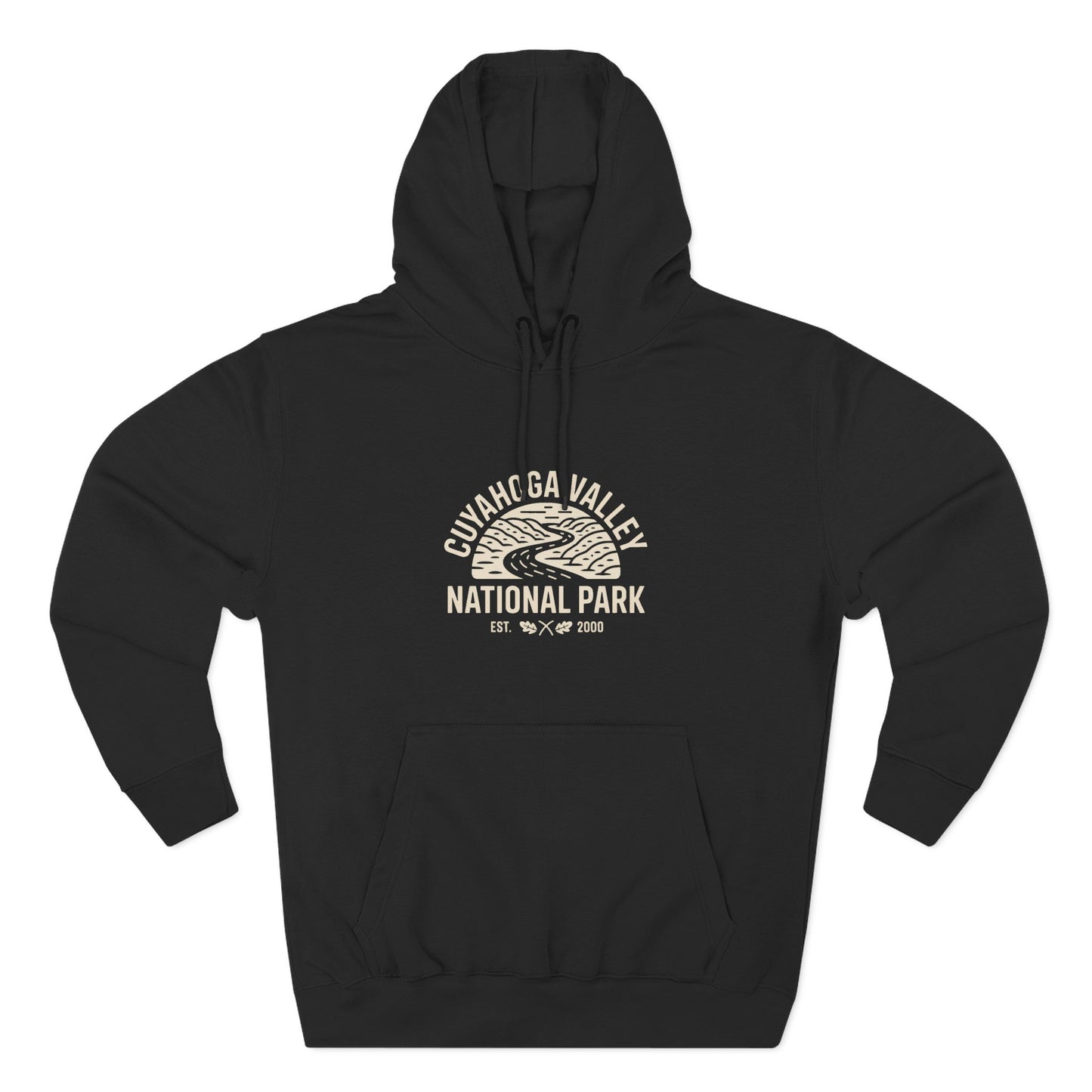 Cuyahoga Valley National Park Hoodie Cotton Fleece
