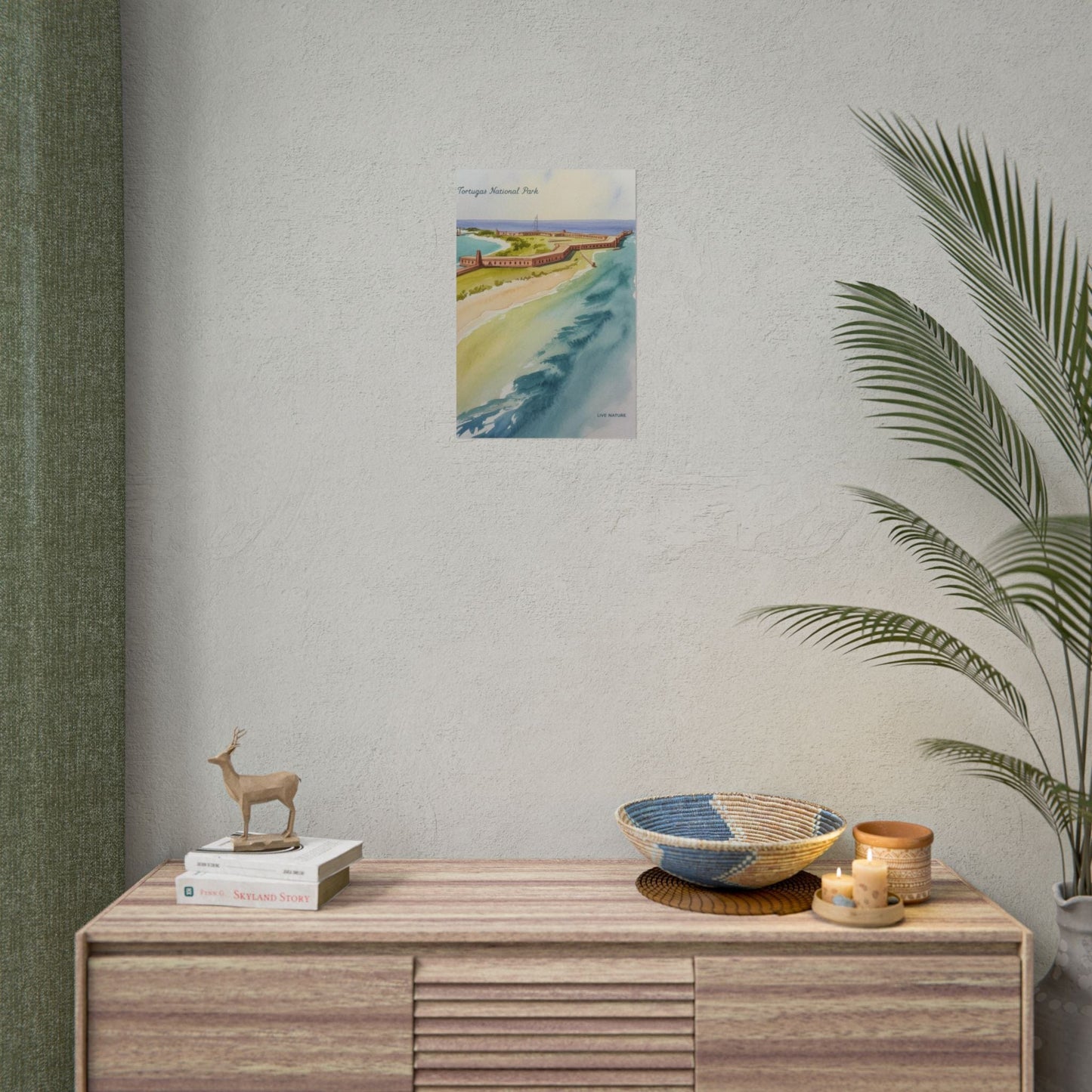 Dry Tortugas National Park Watercolor Print Poster