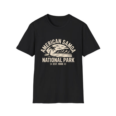 American Samoa National Park T-Shirt - Retro Design