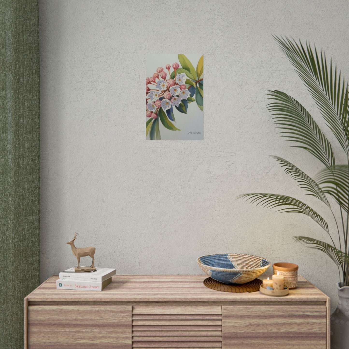 Mountain Laurel Connecticut State Flower Art Print