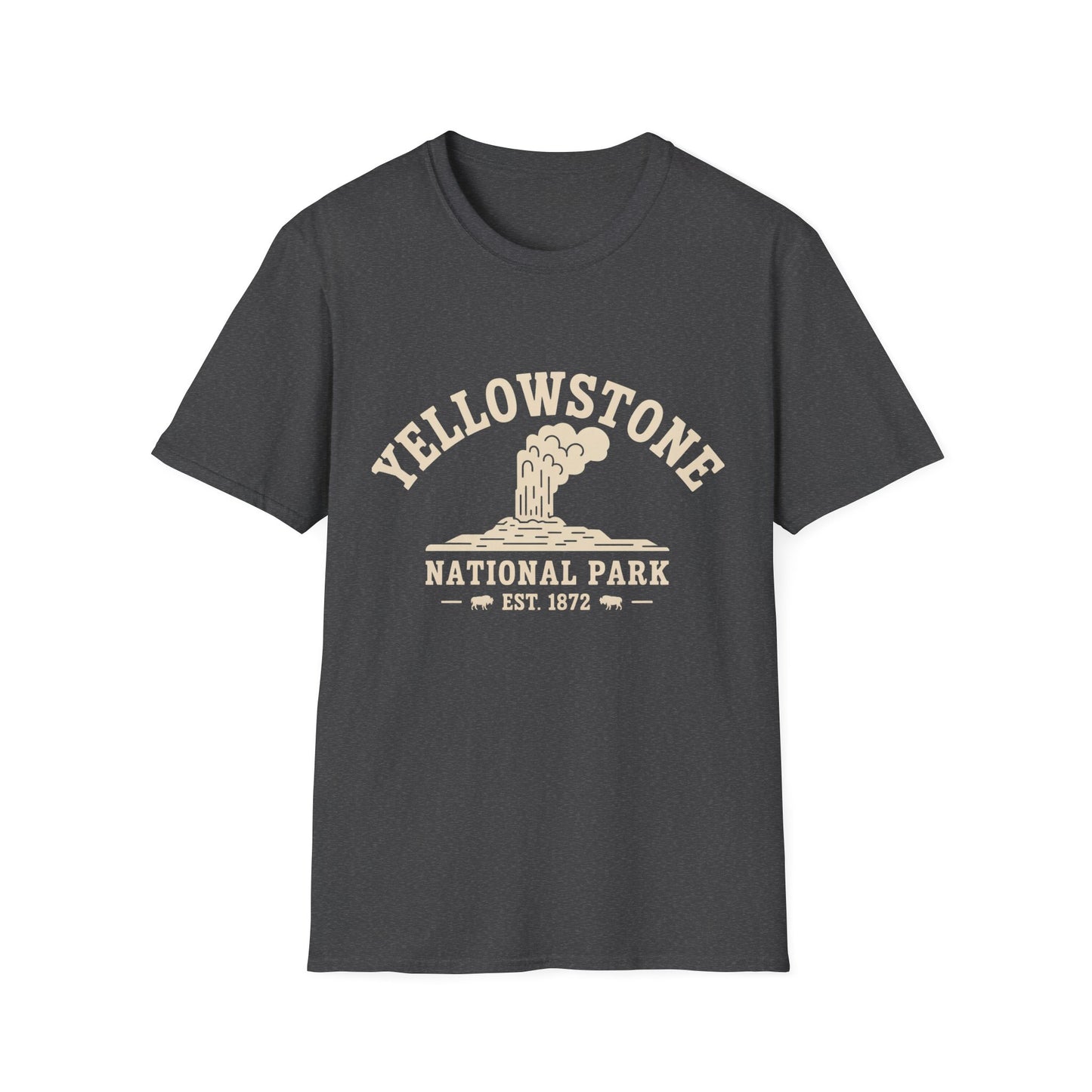 Yellowstone National Park T-Shirt Old Faithful Design