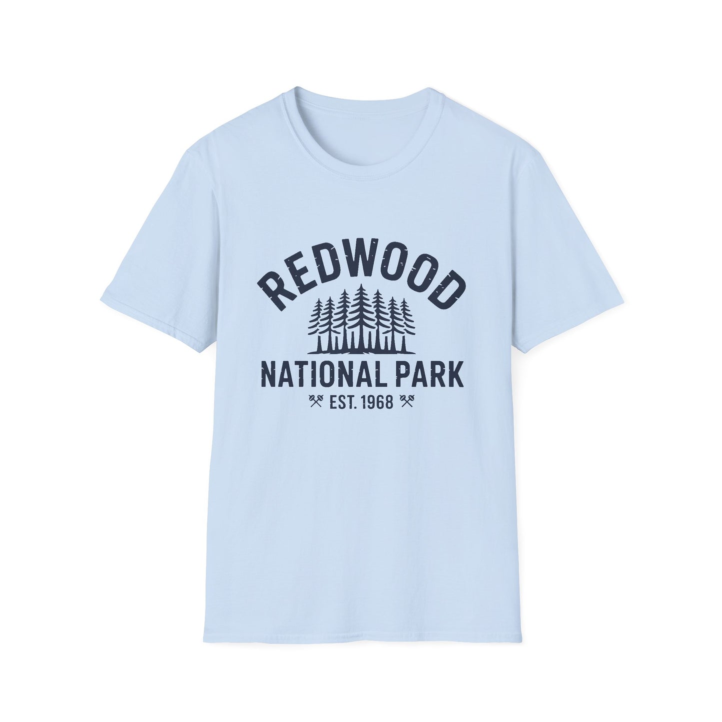 Redwood National Park Graphic T-Shirt - Softstyle White