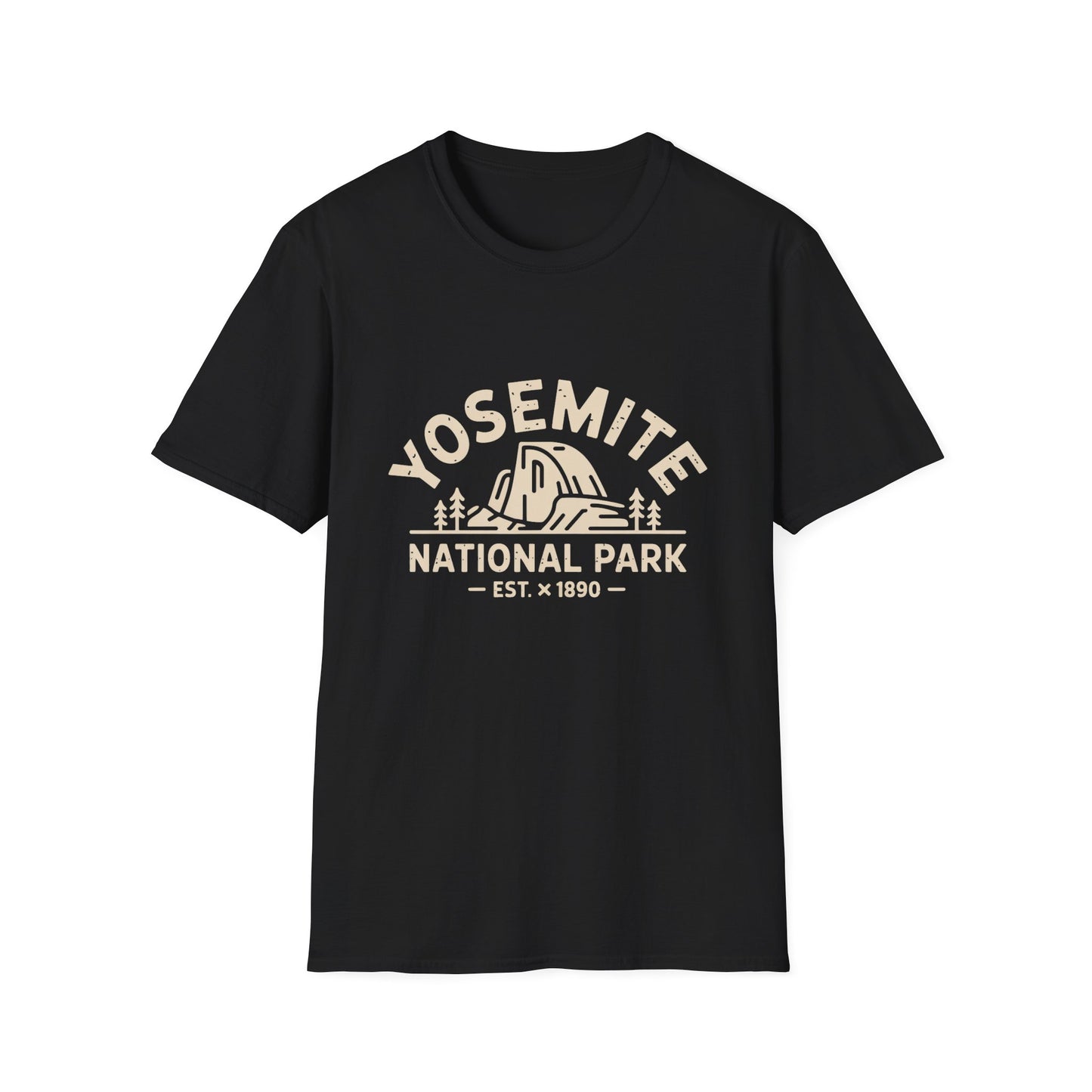 Yosemite National Park Retro Logo T-Shirt