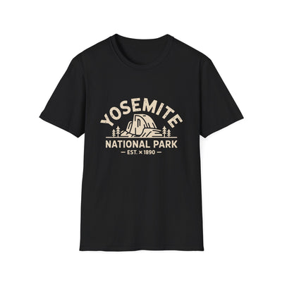 Yosemite National Park Retro Logo T-Shirt