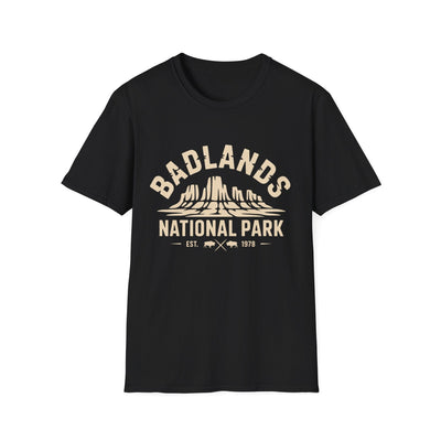 Badlands National Park Graphic T-Shirt - Unisex Cotton