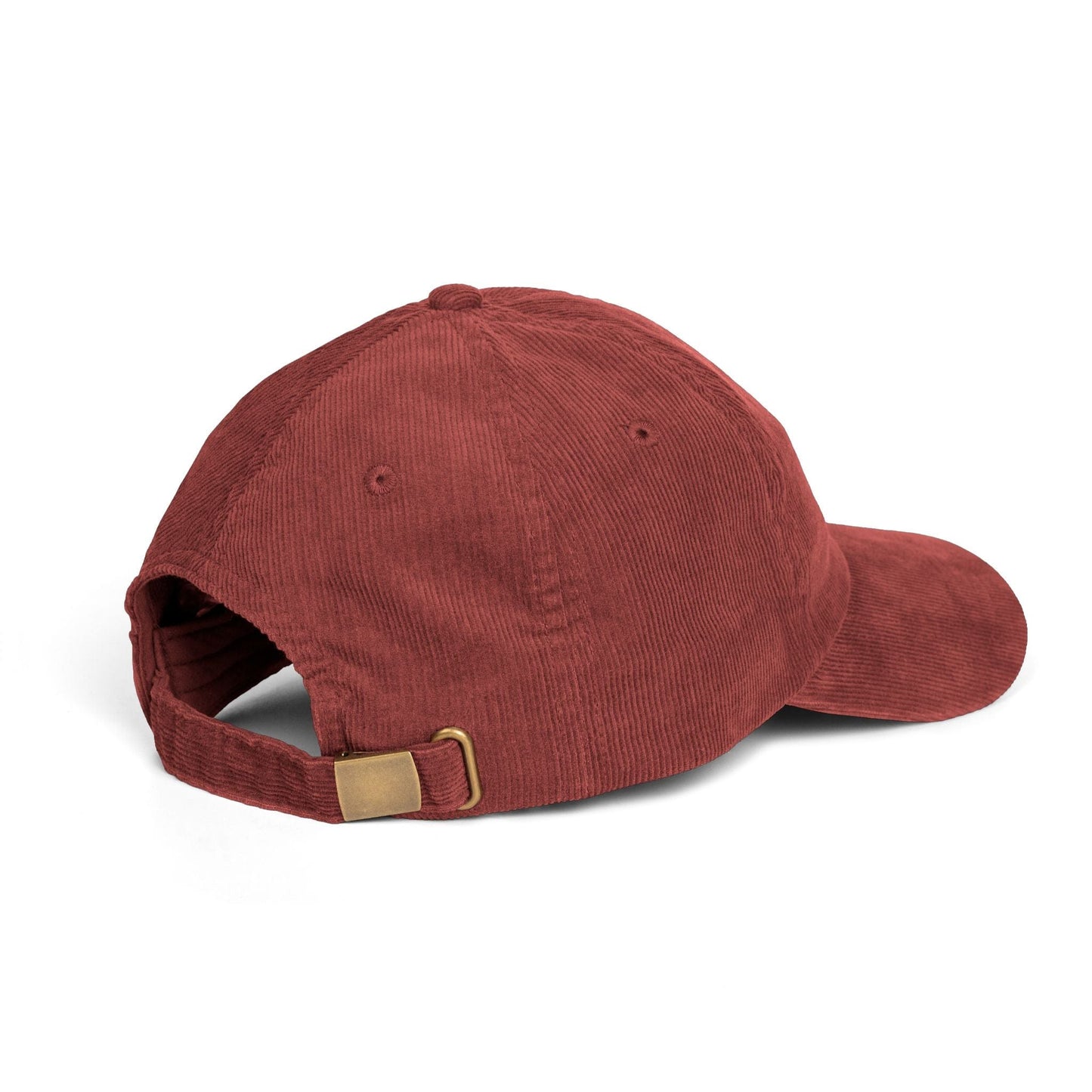 Orca Embroidered Navy Corduroy Baseball Cap