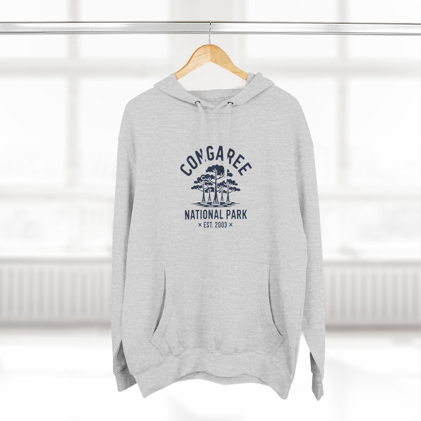 Congaree National Park Fleece Hoodie Cotton Blend