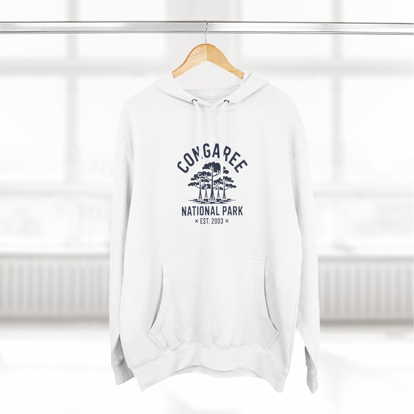 Congaree National Park Fleece Hoodie Cotton Blend