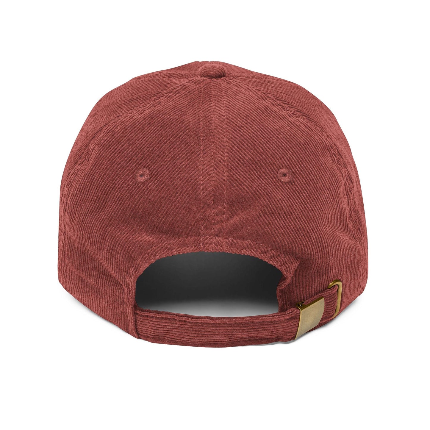 Orca Embroidered Navy Corduroy Baseball Cap