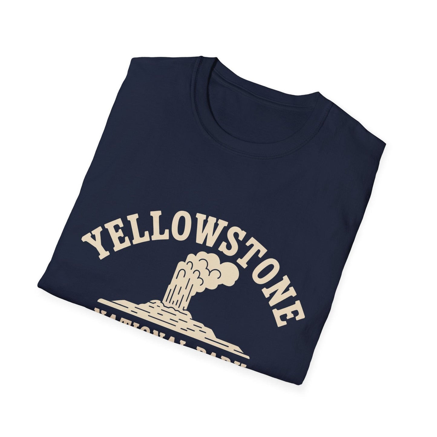 Yellowstone National Park T-Shirt Old Faithful Design