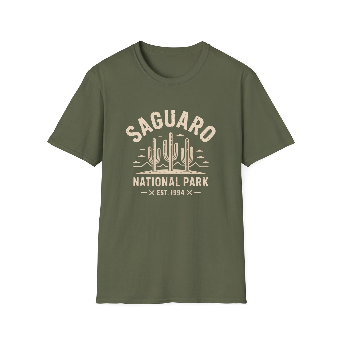 Saguaro National Park Retro Style T-Shirt