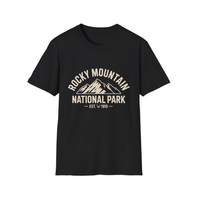 Rocky Mountain National Park T-Shirt - Retro Design