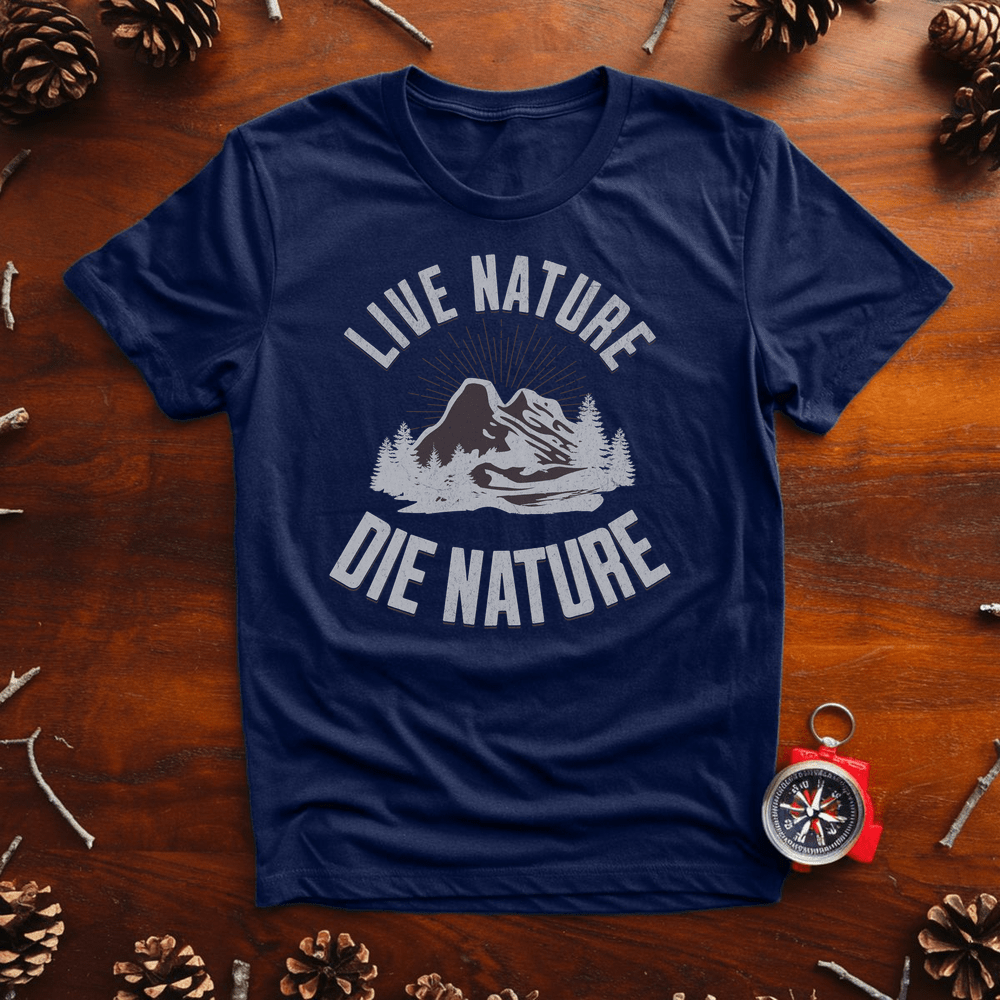 Live Nature White - Navy
