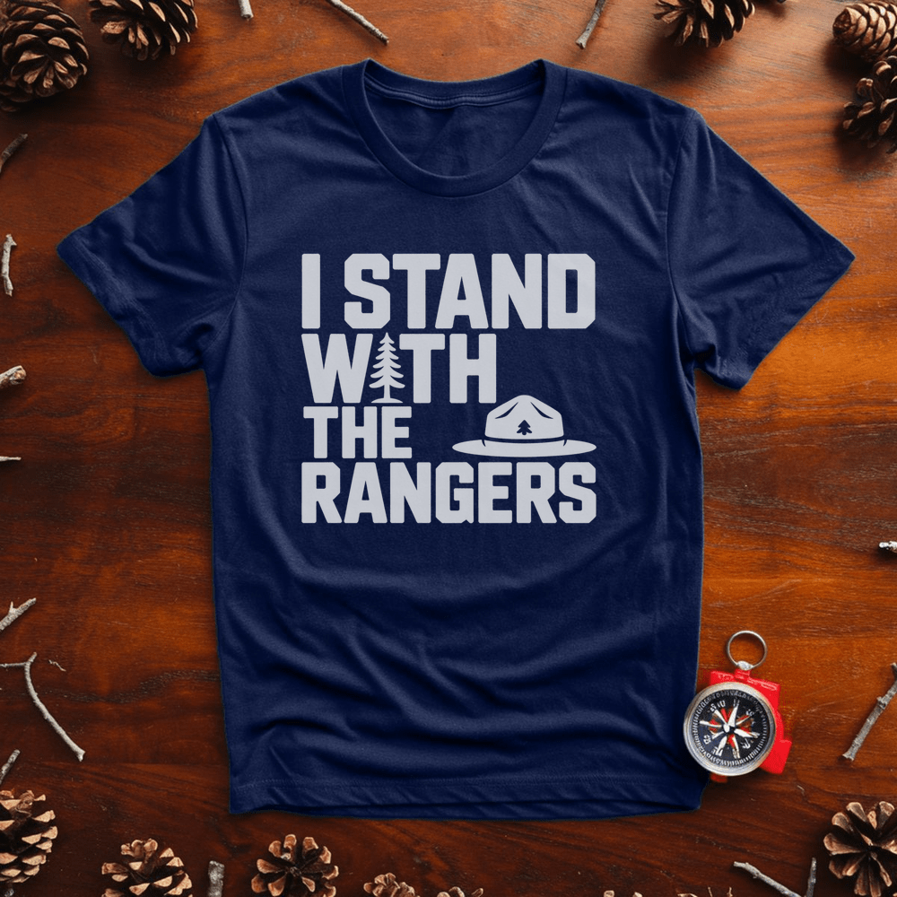 I Stand With the Rangers – National Park Defender Tee