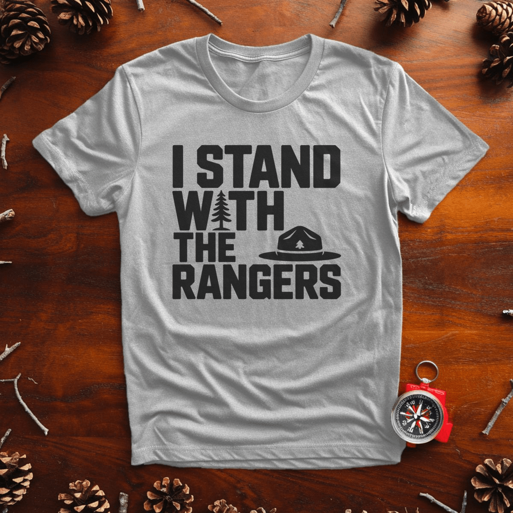 I Stand With the Rangers – National Park Defender Tee