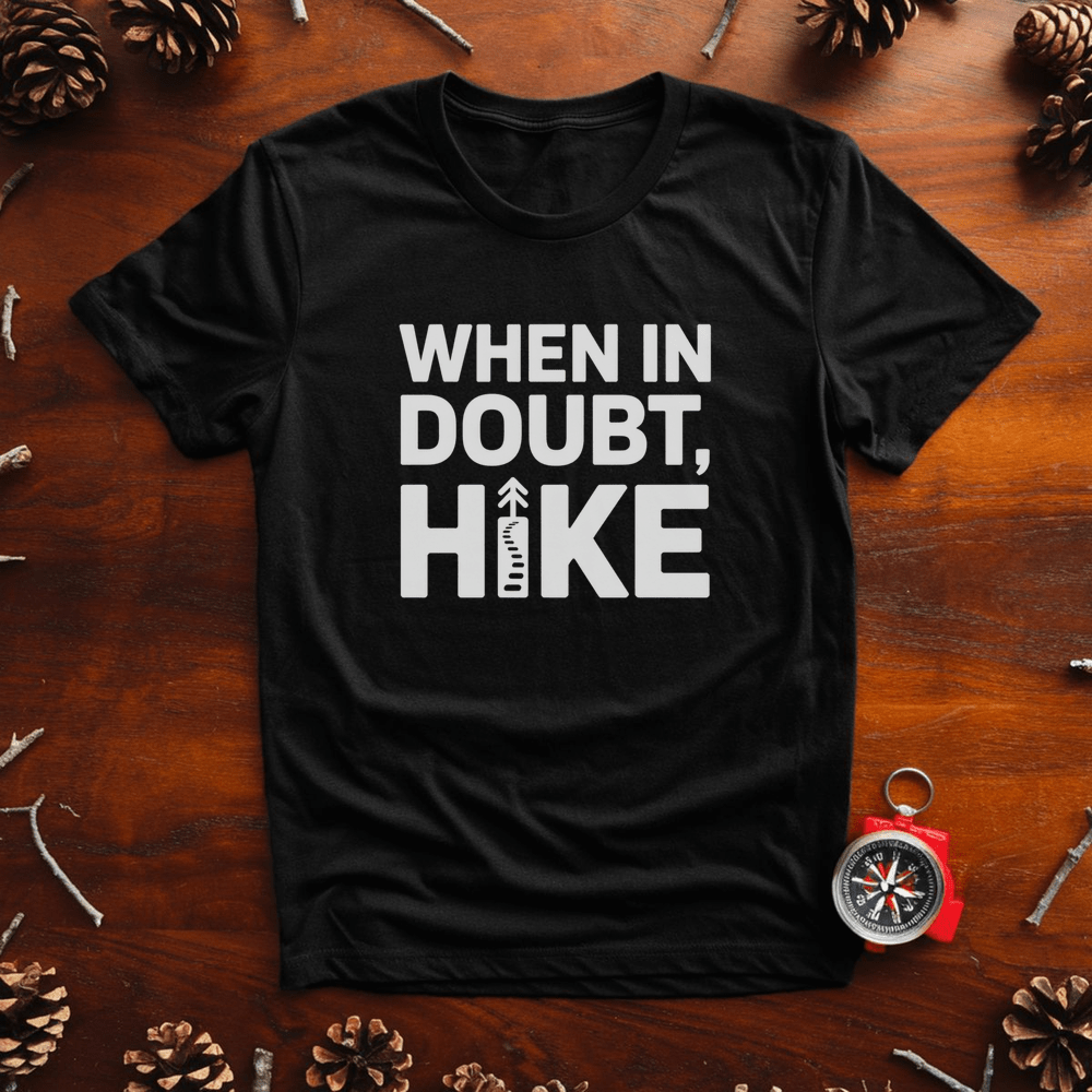 When in Doubt, Hike – Trail Clarity Tee