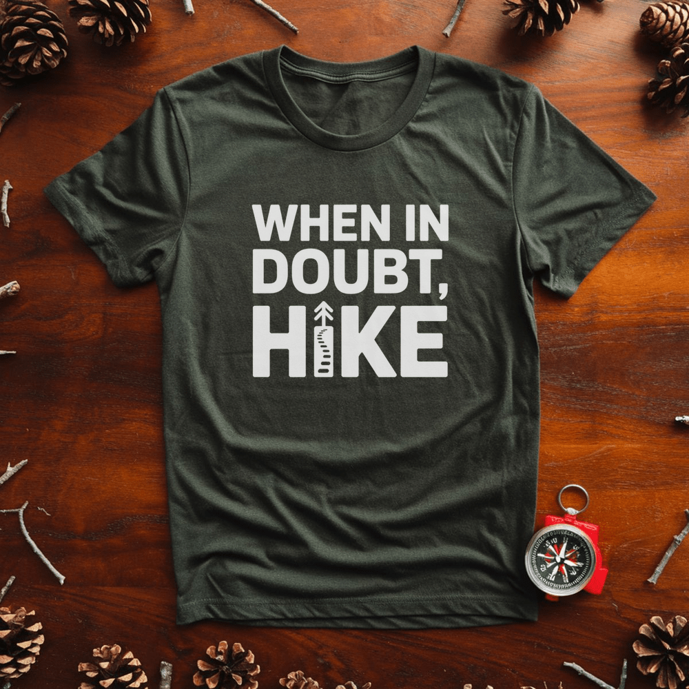 When in Doubt, Hike – Trail Clarity Tee