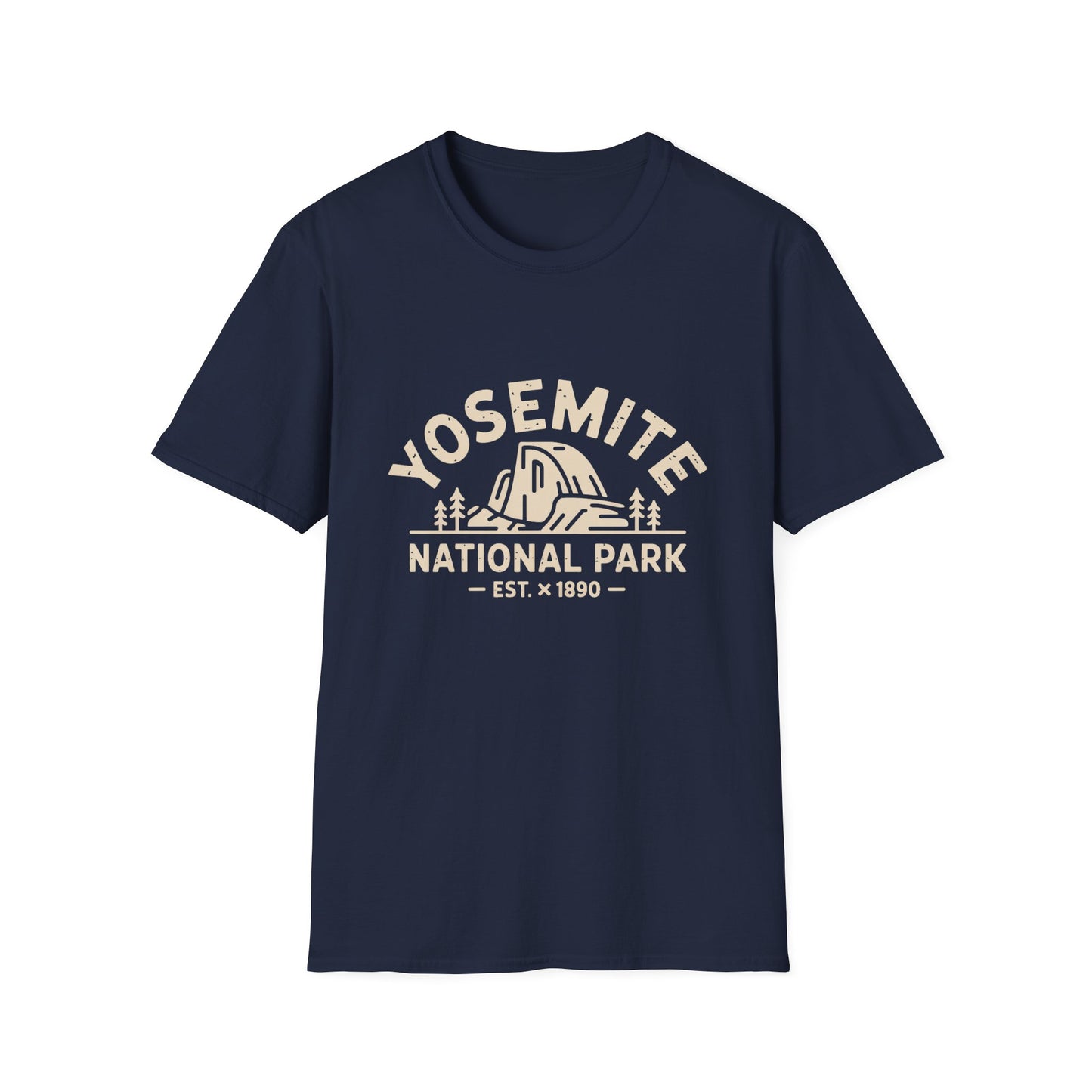 Yosemite National Park Retro Logo T-Shirt