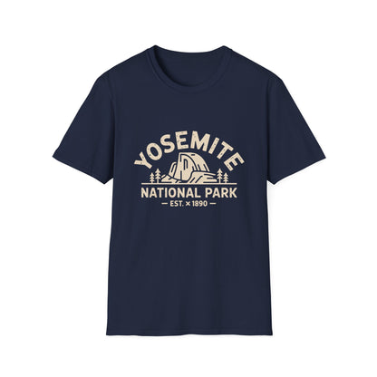 Yosemite National Park Retro Logo T-Shirt