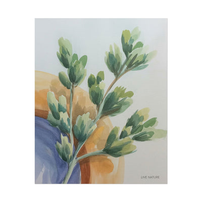 Live Nature Sagebrush Watercolor Art Print