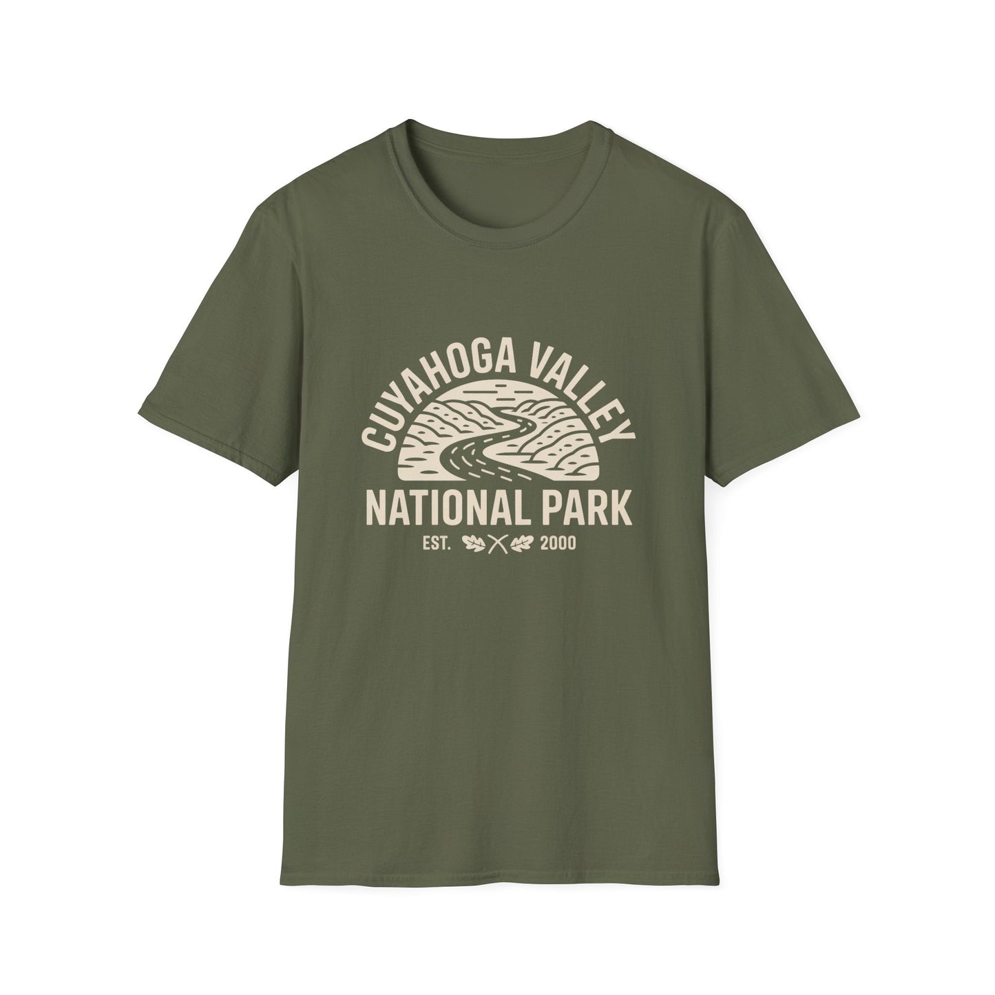 Cuyahoga Valley National Park T-Shirt - Retro Design