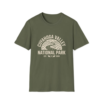 Cuyahoga Valley National Park T-Shirt - Retro Design