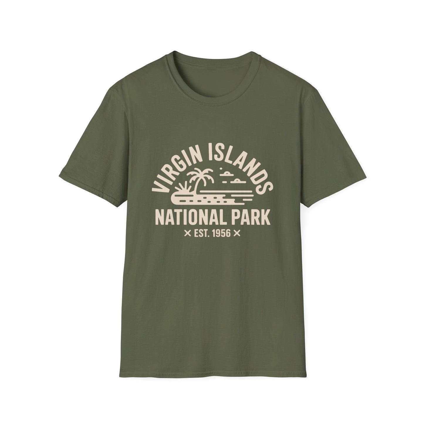 Virgin Islands National Park T-Shirt Est. 1956 Design