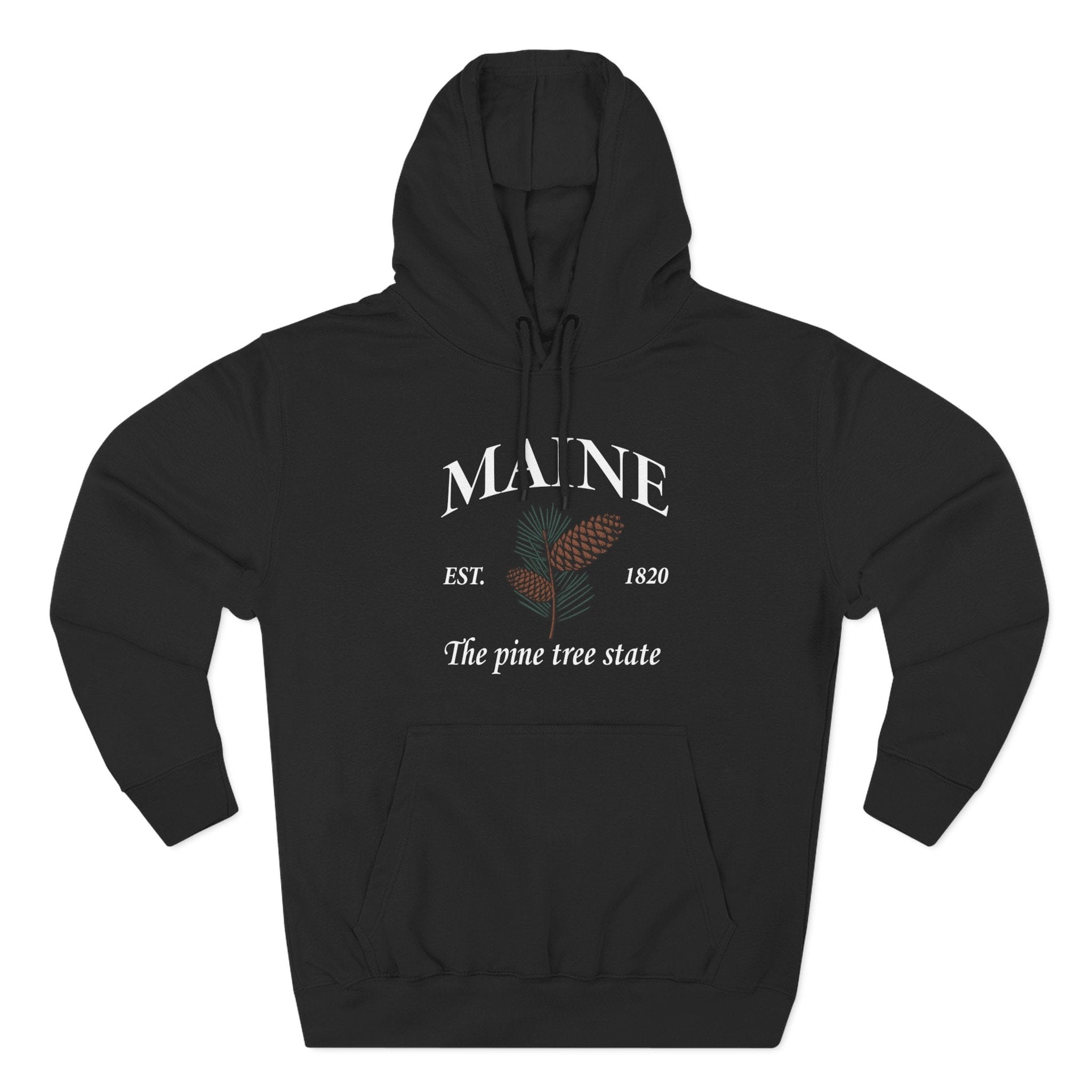Three-Panel Fleece Hoodie - 10 (Front Only) - Three-Panel Fleece Hoodie