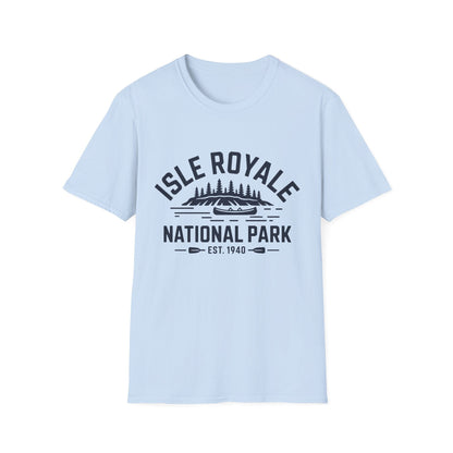 Isle Royale National Park T-Shirt - Retro Outdoor Design