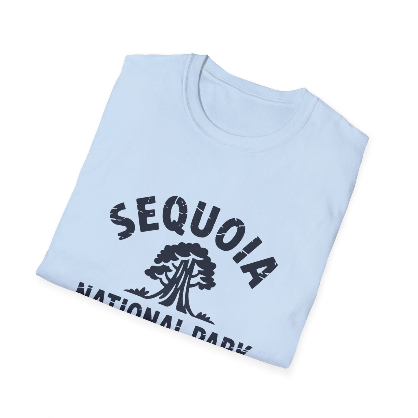 Sequoia National Park Logo T-Shirt - White Cotton