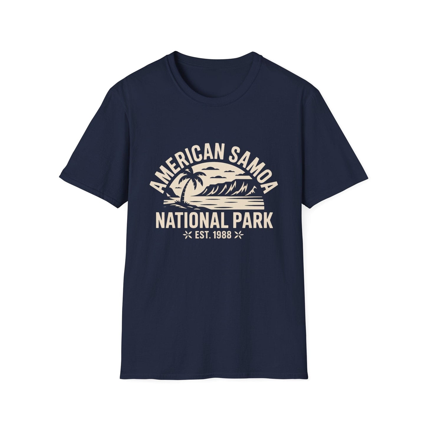 American Samoa National Park T-Shirt - Retro Design