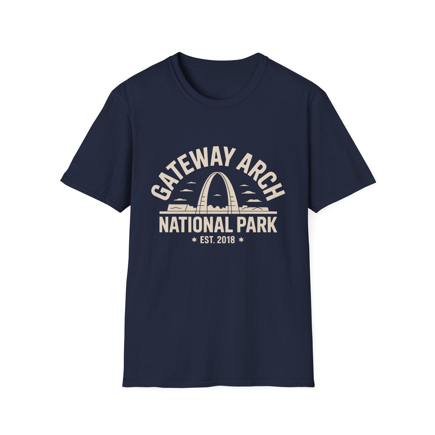 Gateway Arch National Park T-Shirt - Retro Design