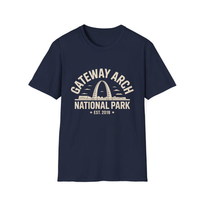 Gateway Arch National Park T-Shirt - Retro Design