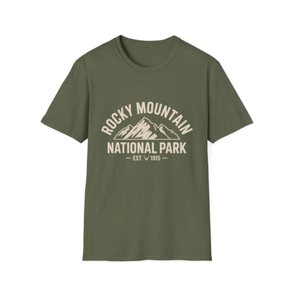 Rocky Mountain National Park T-Shirt - Retro Design