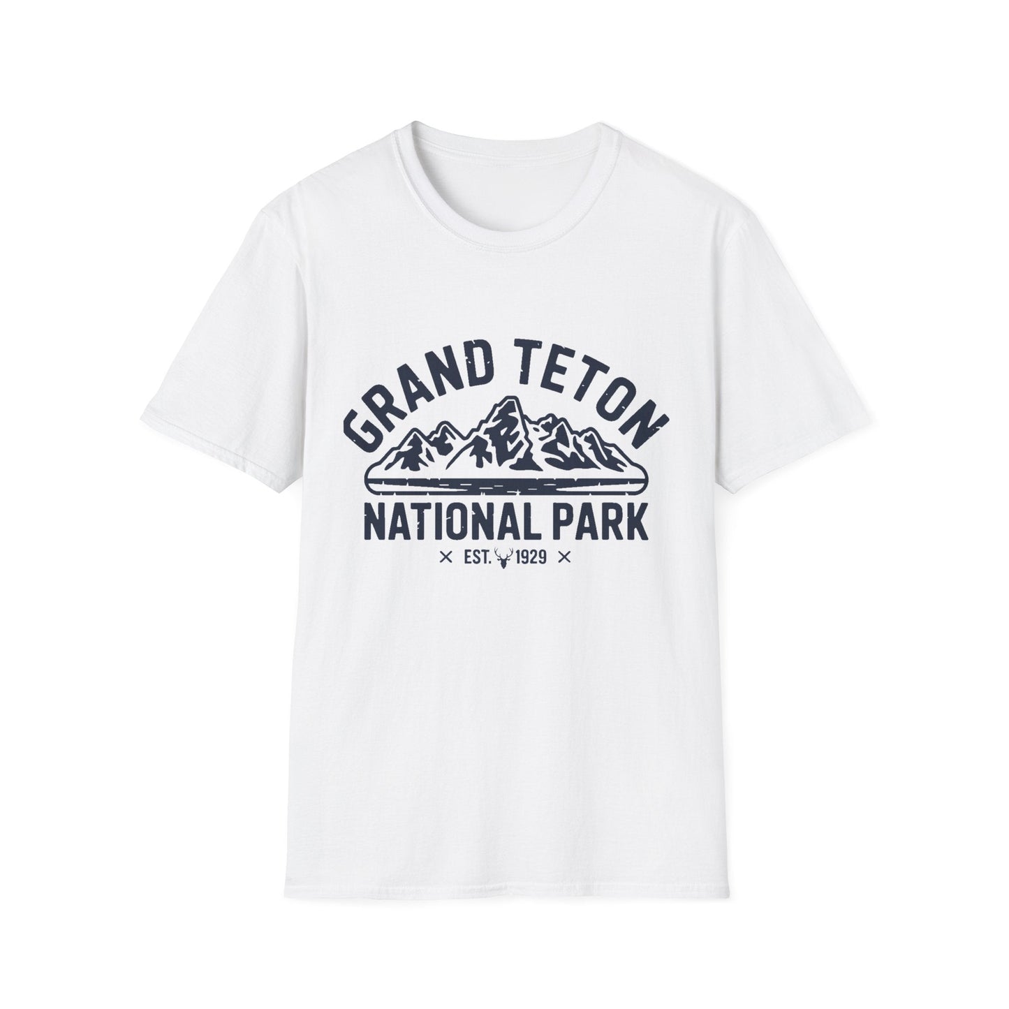 Grand Teton National Park Retro Graphic T-Shirt