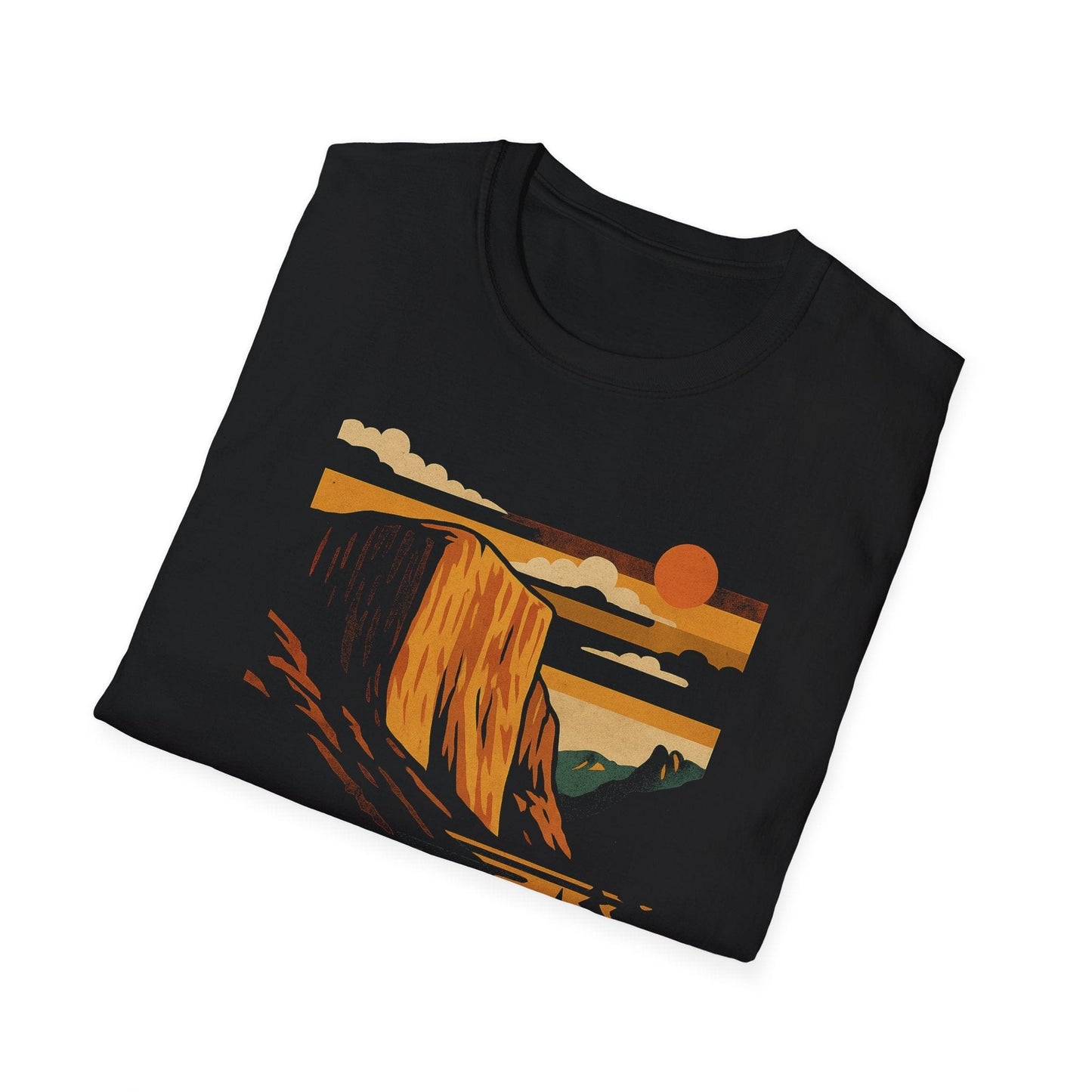 Unisex Softstyle T-Shirt - yosemite (Front Only) - Unisex Softstyle T-Shirt