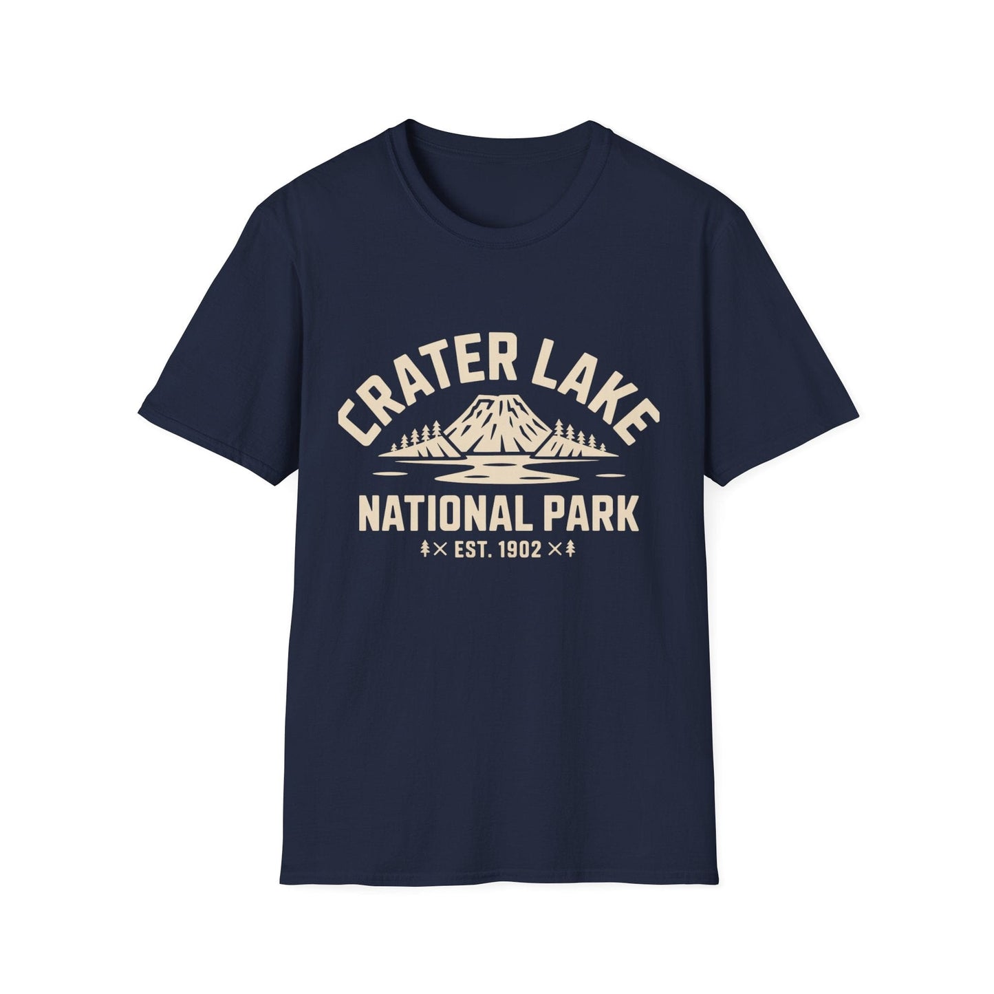 Crater Lake National Park Graphic T-Shirt White