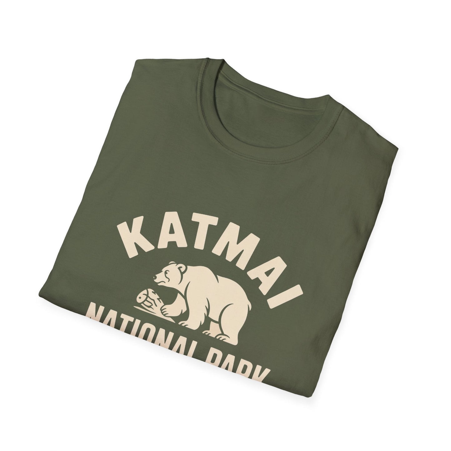 Katmai National Park Bear Graphic Unisex T-Shirt